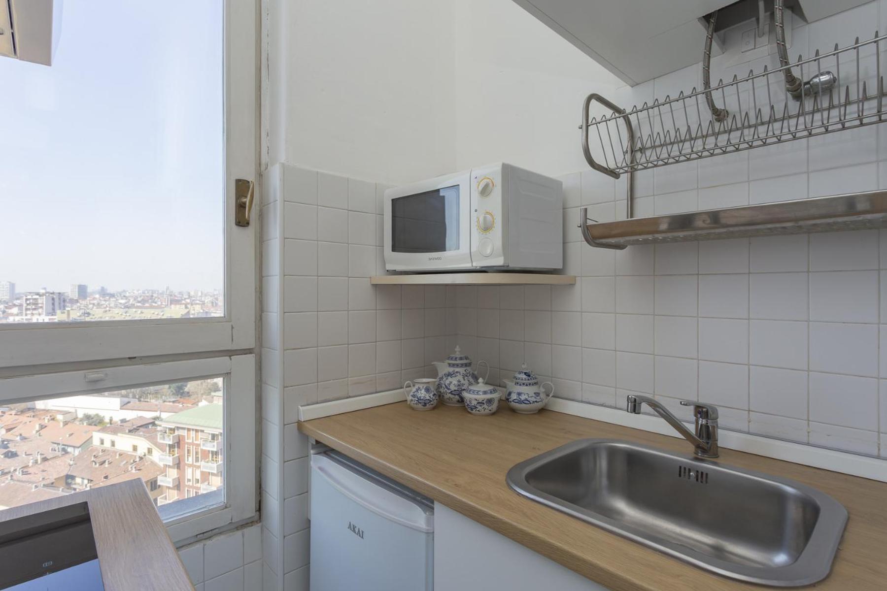 Skyline View Biancamano 1 Bdr With Balcony By Rentopolis Milano Exteriör bild